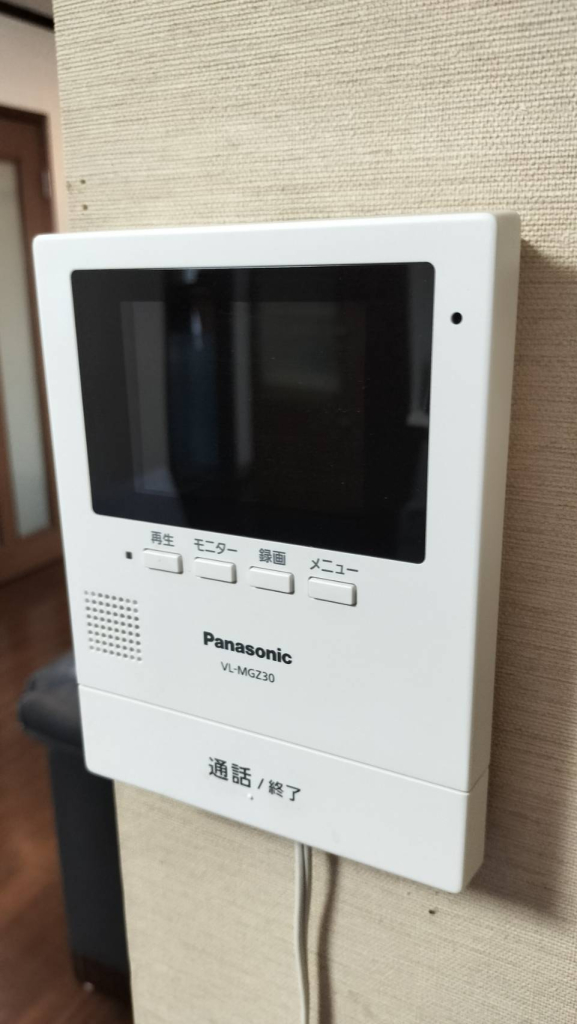 モニター付きインターホン
