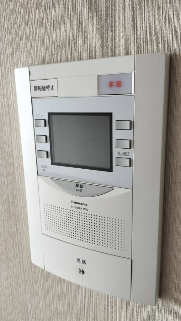 モニター付きインターホン