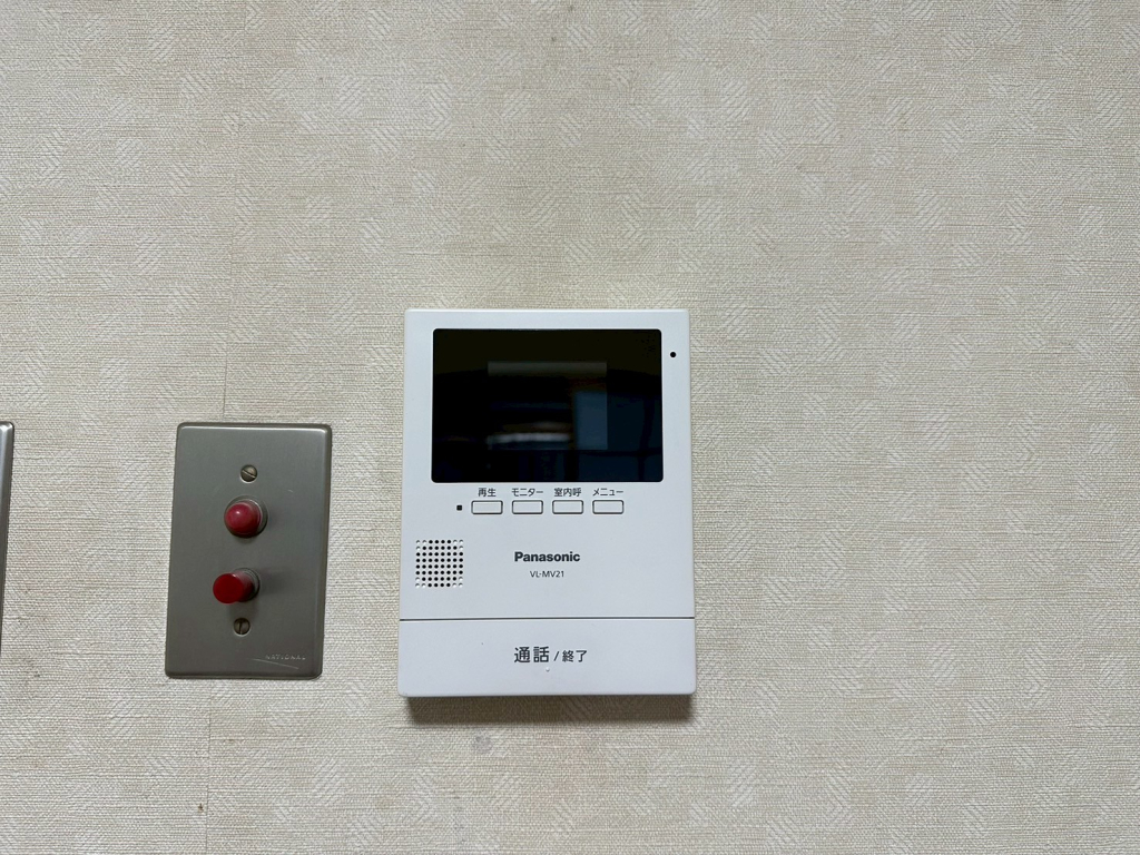 モニター付きインターホン