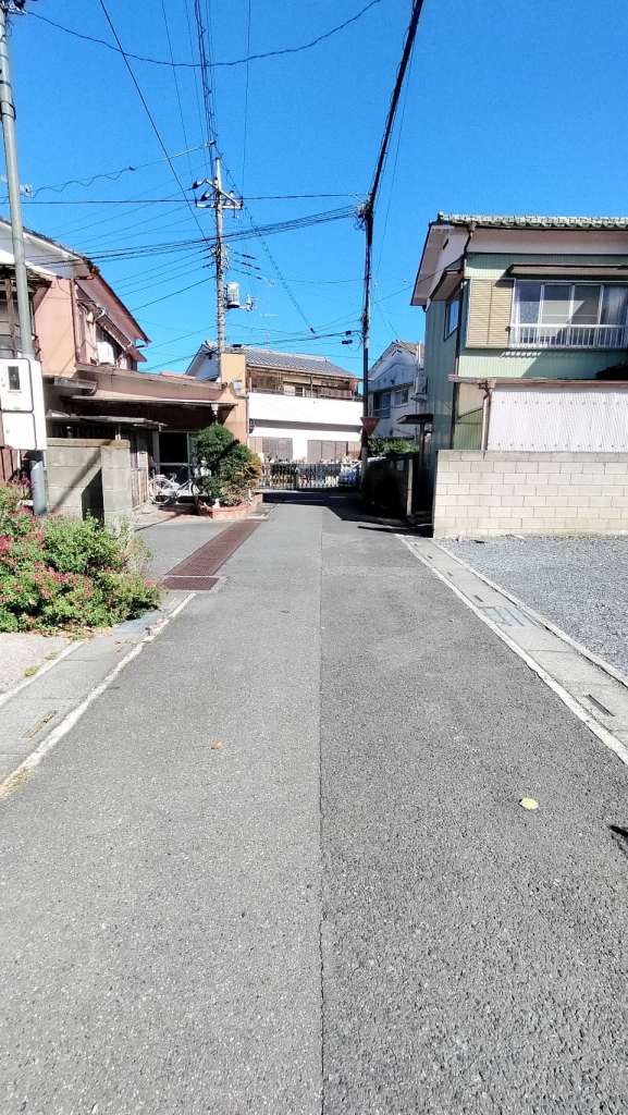 前面道路