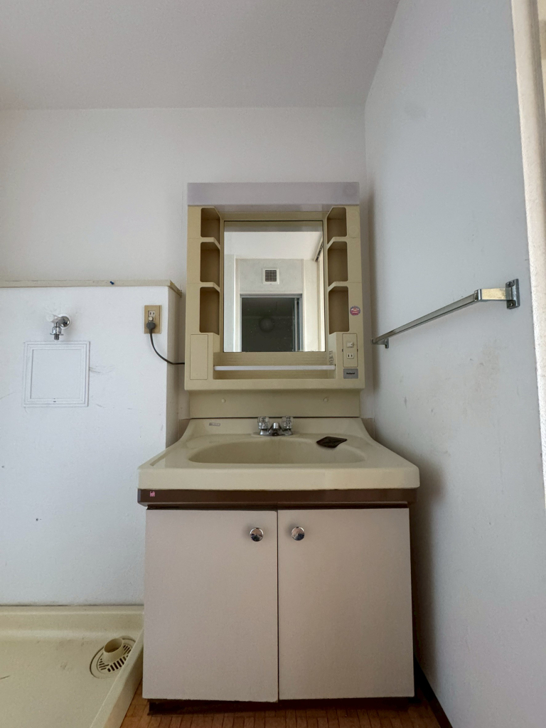 収納スペースの多い洗面化粧台