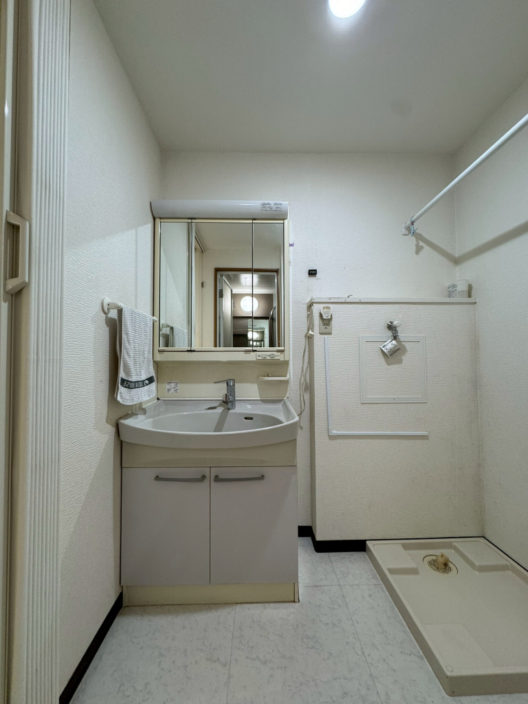 洗面も広く、使い勝手良いです。