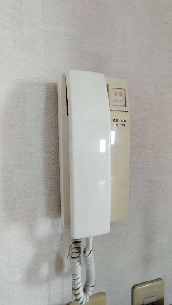 インターホン受話器