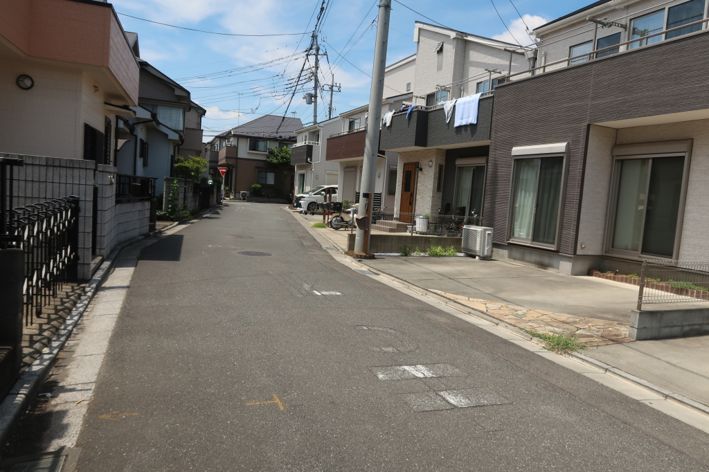 前面道路