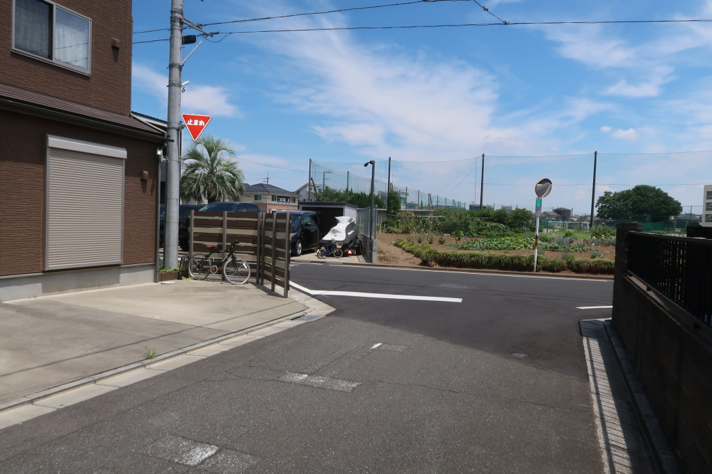 前面道路