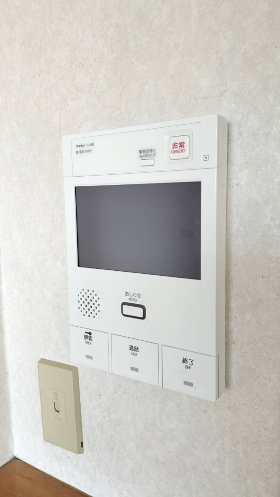 モニター付きインターホン