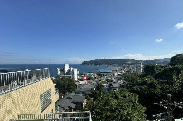 屋上駐車場からの眺望