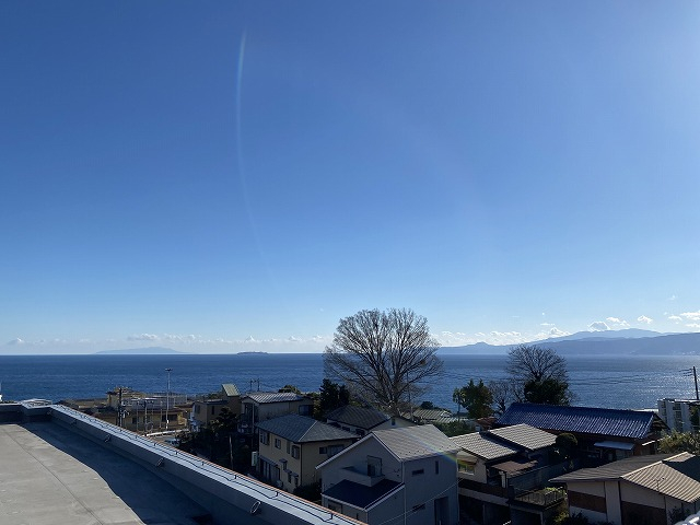 屋上ガーデンからの眺望