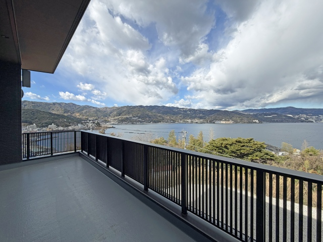 2階バルコニーからの眺望