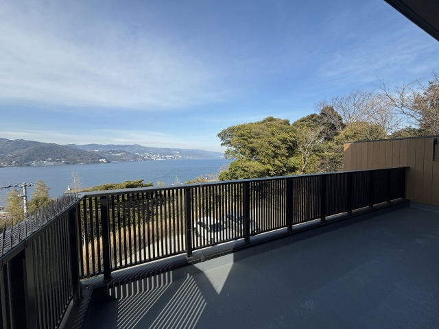 2階バルコニーからの眺望