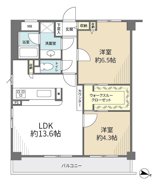 【間取り図】