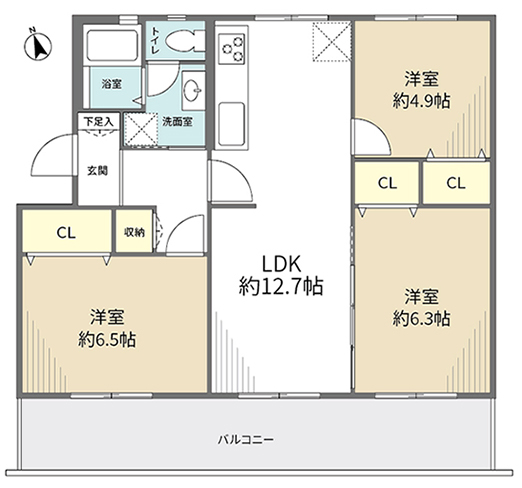 【間取り図】