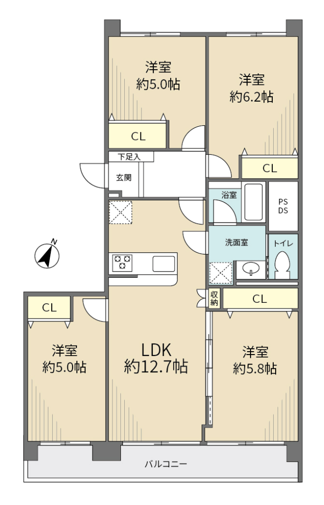 【間取り図】