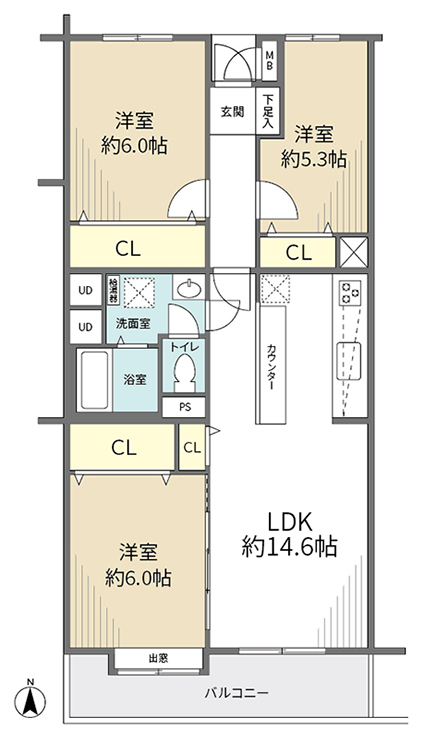 【間取り図】