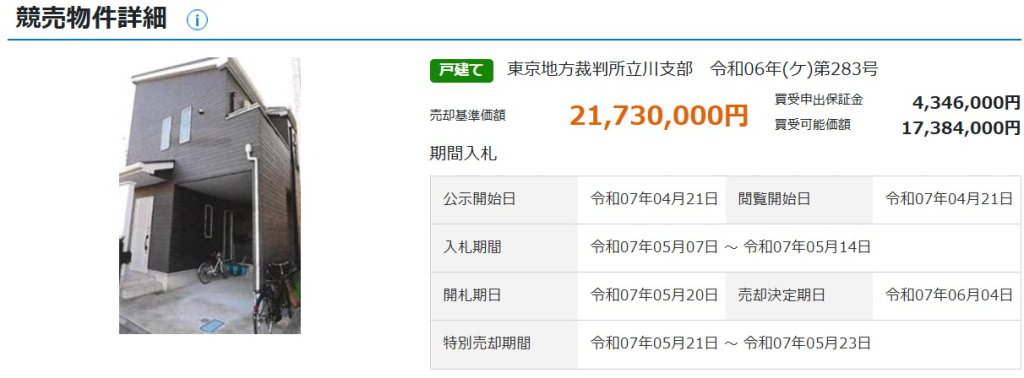 京王相模原線多摩境駅徒歩圏町田市小山町一戸建物件不動産任意売却競売物件入札サポートリビングホーム