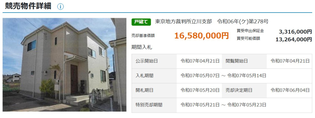 八王子駅バス八王子市諏訪町一戸建物件不動産任意売却競売物件入札サポートリビングホーム