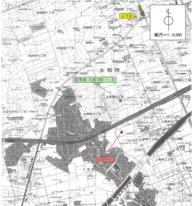 小田急江ノ島線鶴間駅大和市上草柳6丁目一戸建物件不動産任意売却競売物件入札サポートリビングホーム