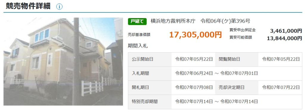 妙蓮寺・菊名駅2駅利用神奈川区西寺尾1丁目一戸建物件不動産任意売却競売物件入札サポートリビングホーム