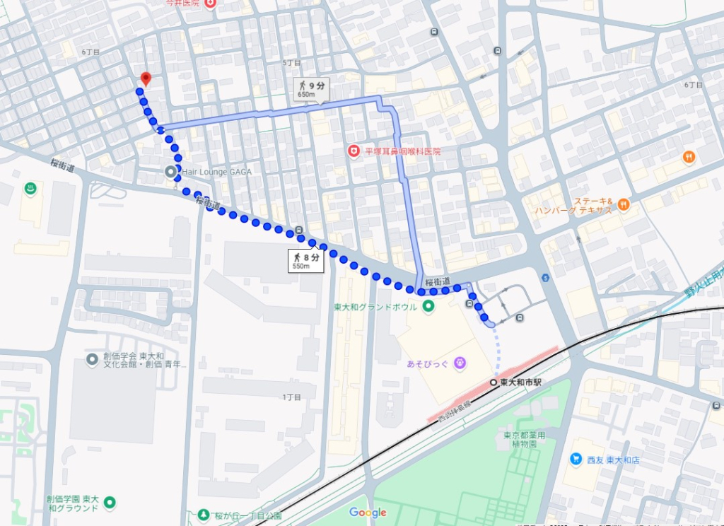 西武拝島線東大和市駅徒歩圏東大和市南街一戸建て物件不動産任意売却競売物件入札サポートリビングホーム