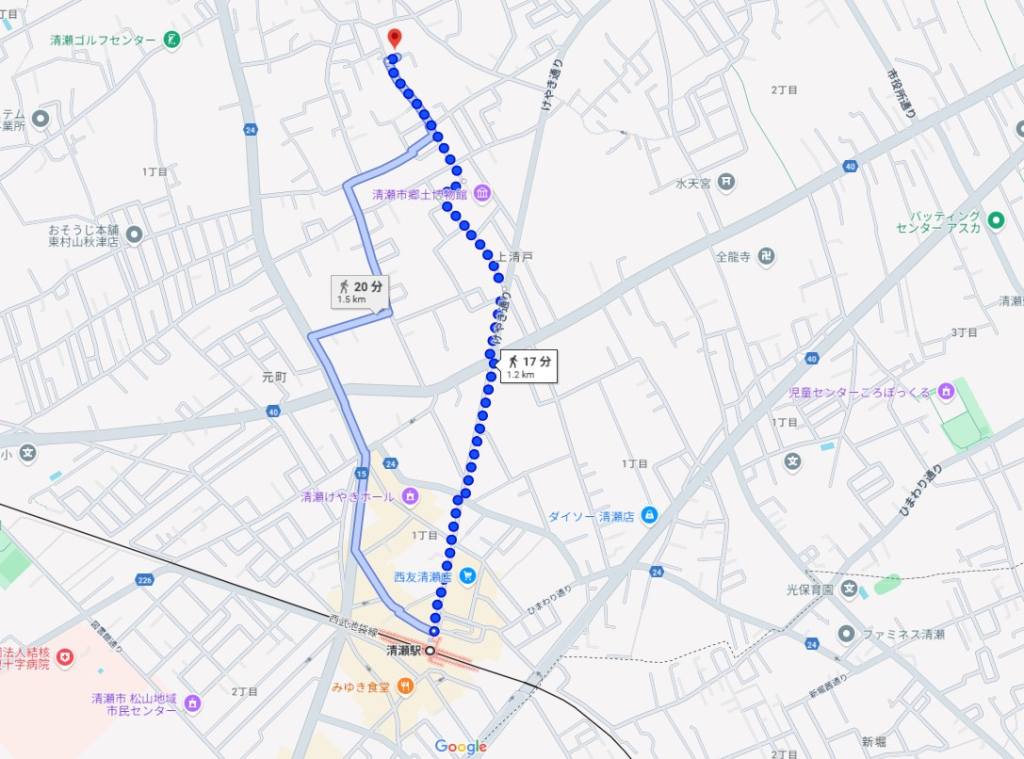 西武池袋線清瀬駅徒歩圏清瀬市中里三丁目一戸建て物件不動産任意売却競売物件入札サポートリビングホーム