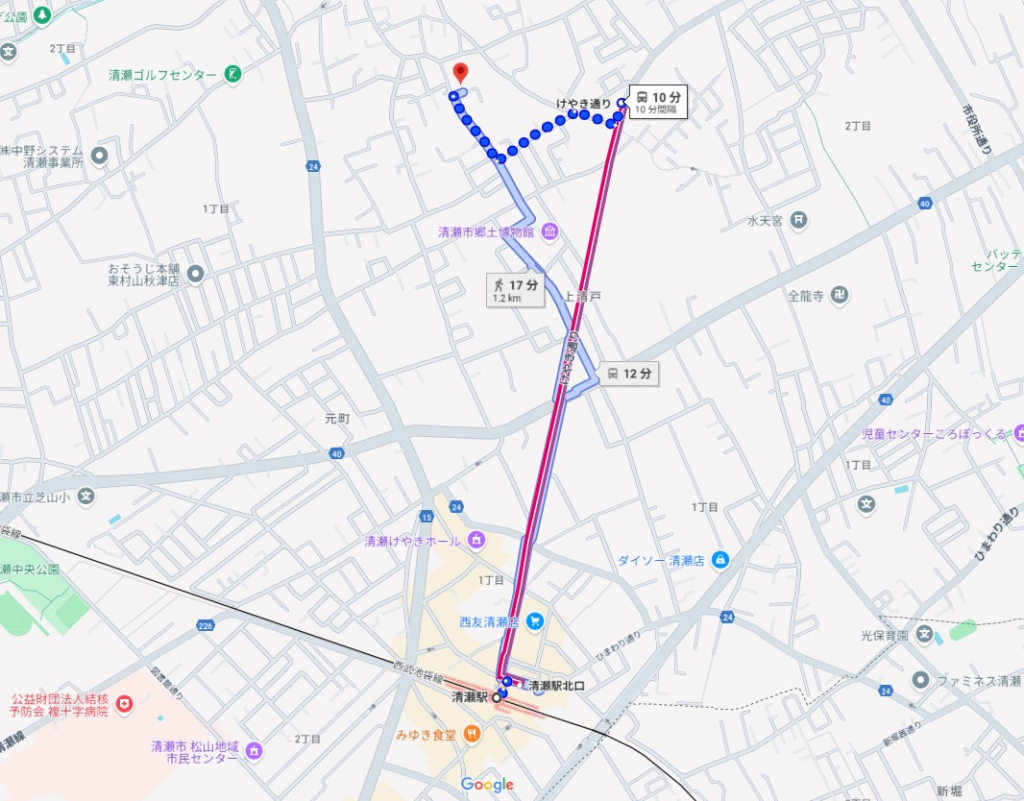 西武池袋線清瀬駅徒歩圏清瀬市中里三丁目一戸建て物件不動産任意売却競売物件入札サポートリビングホーム
