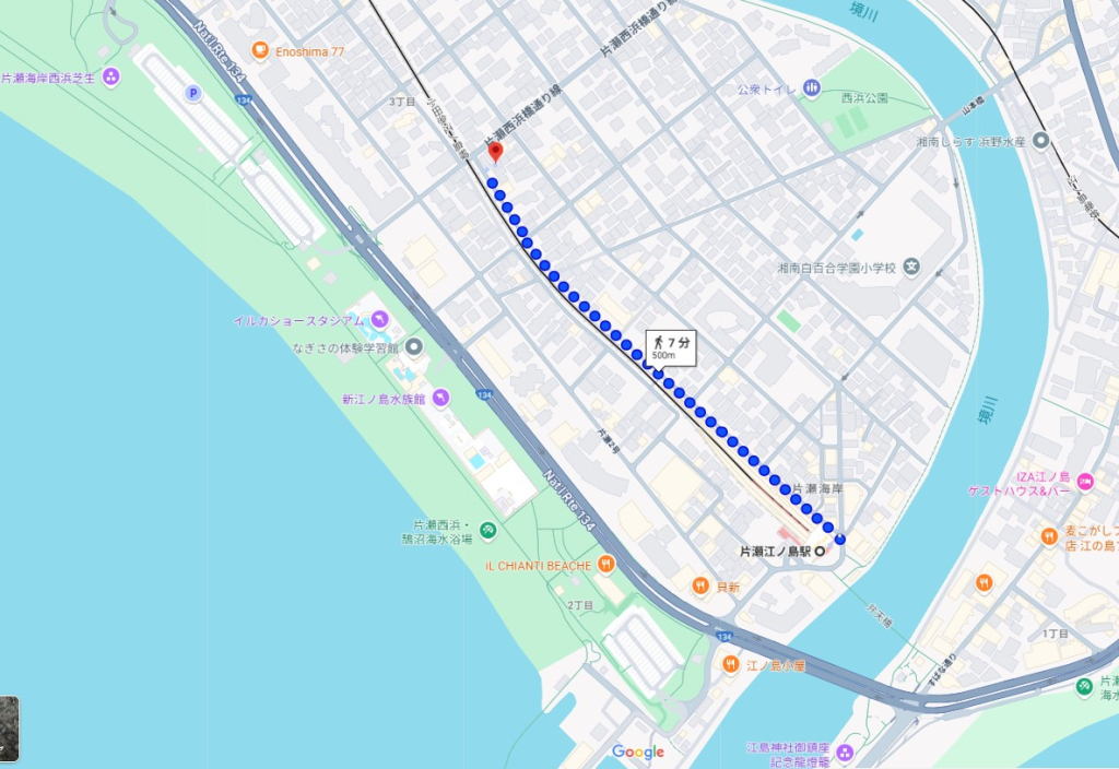 小田急線片瀬江ノ島駅徒歩7分片瀬海岸三丁目一戸建物件不動産任意売却競売物件入札サポートリビングホーム