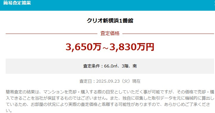 新横浜駅クリオ新横浜1番館2LDKマンション物件不動産任意売却競売物件入札サポートリビングホーム