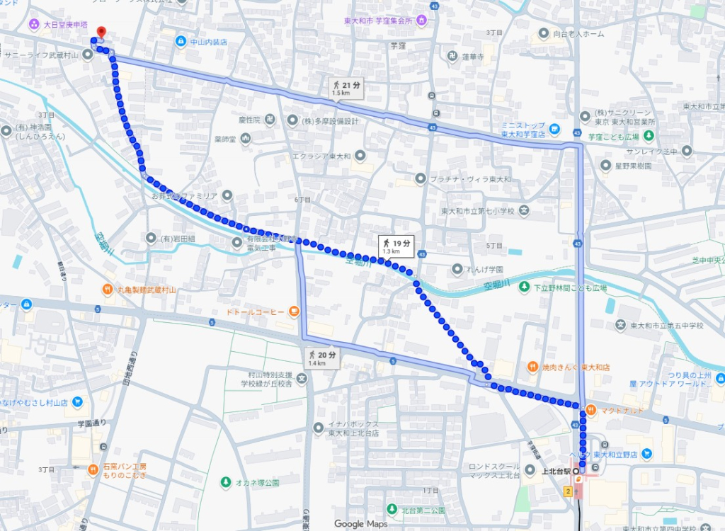 モノレール上北台駅武蔵村山市神明三丁目一戸建て物件不動産任意売却競売物件入札サポートリビングホーム