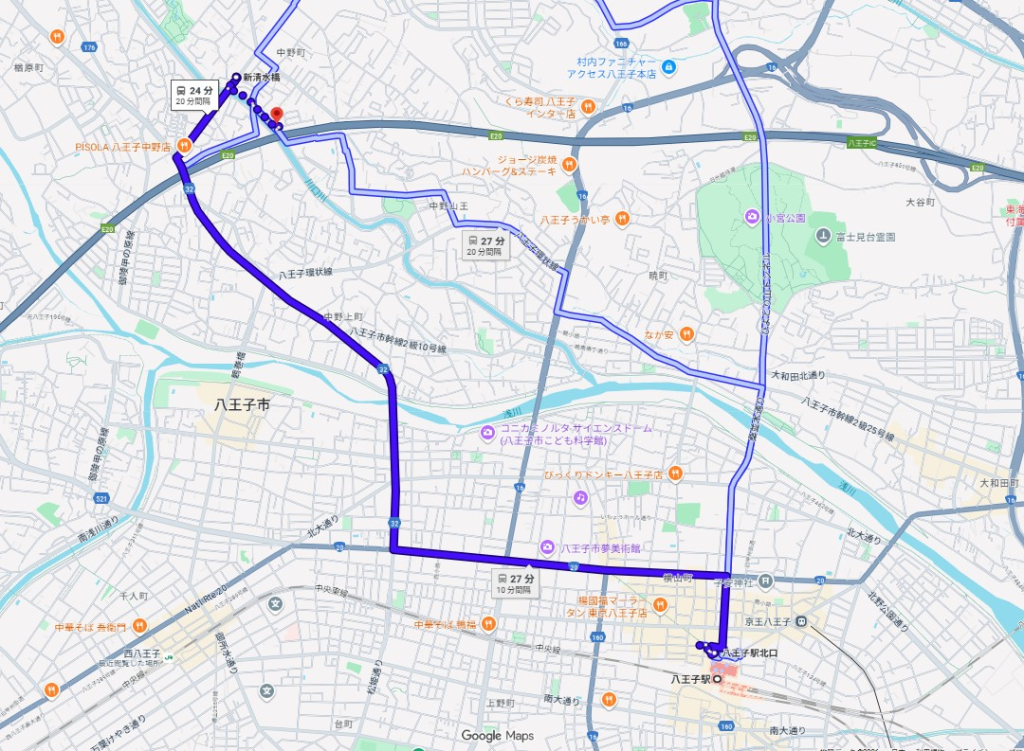八王子駅西八王子駅バス八王子市中野町土地利用向き物件不動産任意売却競売物件入札サポートリビングホーム