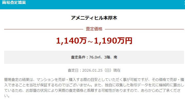 本厚木駅バスアメニティヒル本厚木3ＬＤＫ物件不動産任意売却競売物件購入入札サポートリビングホーム