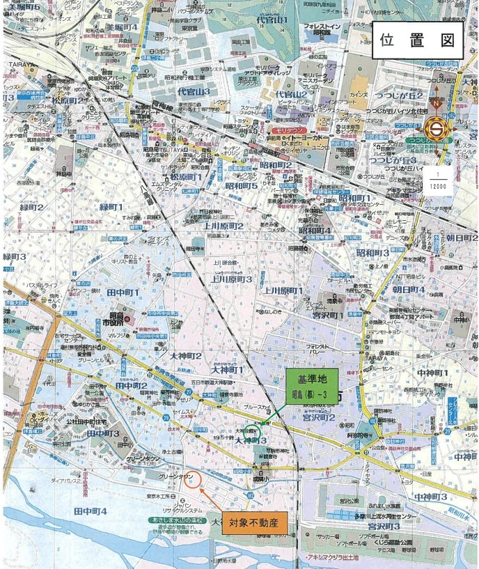 昭島駅バス昭島市大神町4丁目4ＬＤＫ一戸建て物件不動産任意売却競売物件入札サポートリビングホーム