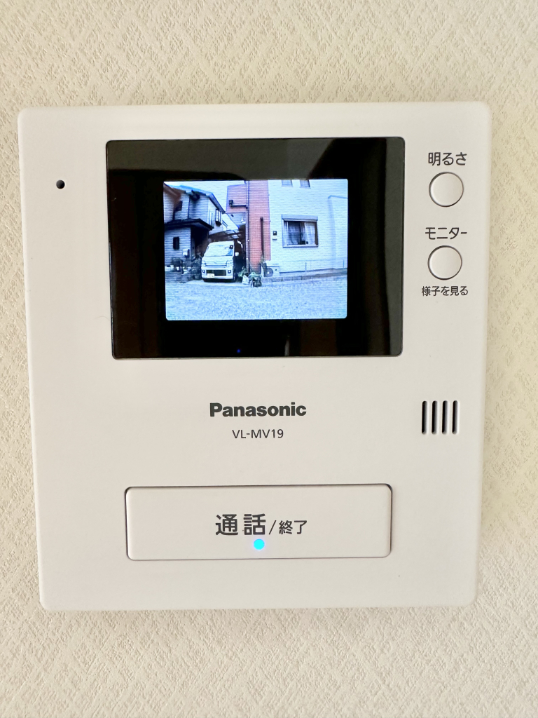 モニター付きインターホン 