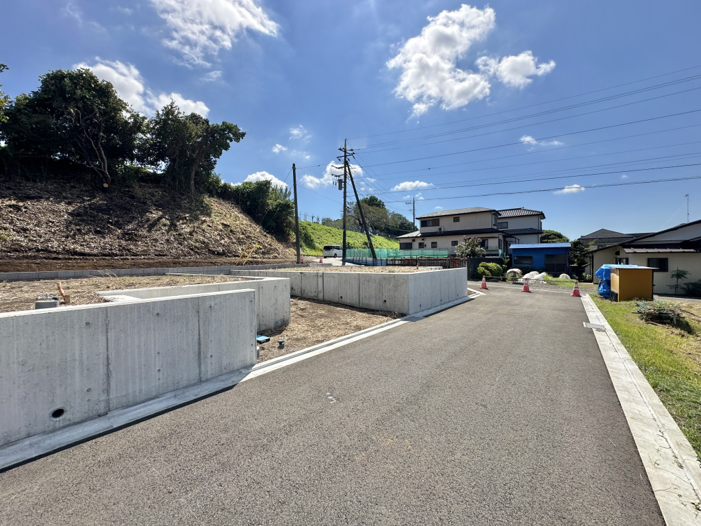 Ｎｏ．３区画：前面道路① 