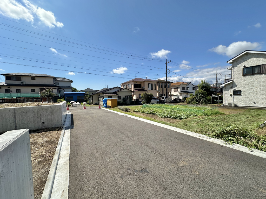 Ｎｏ．３区画：前面道路② 