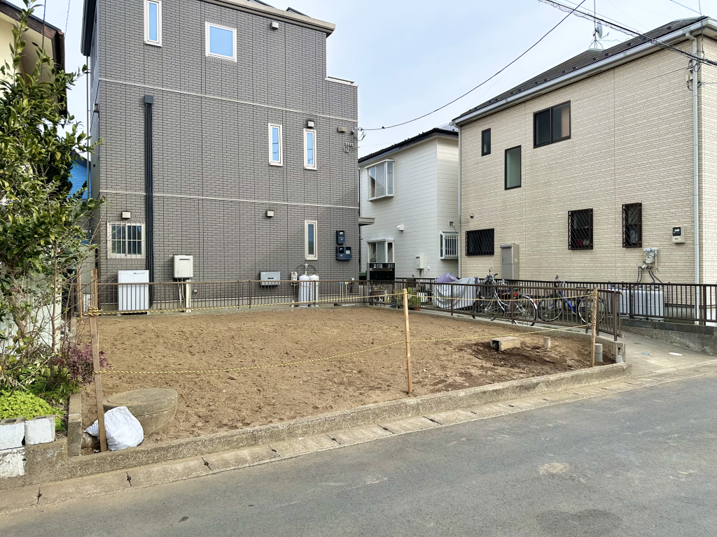 北側から撮影① 