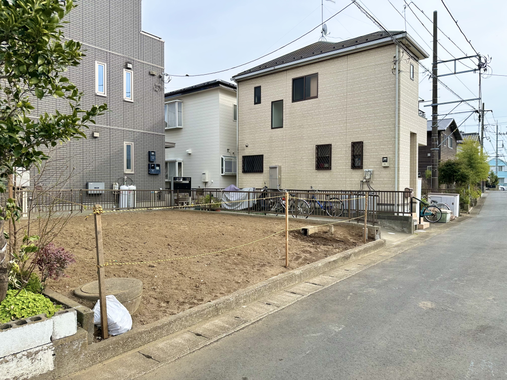 北側から撮影② 