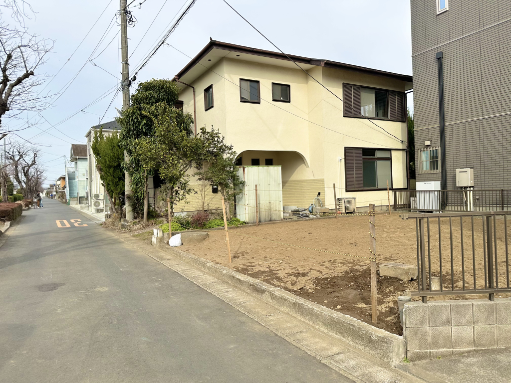 南側から撮影② 