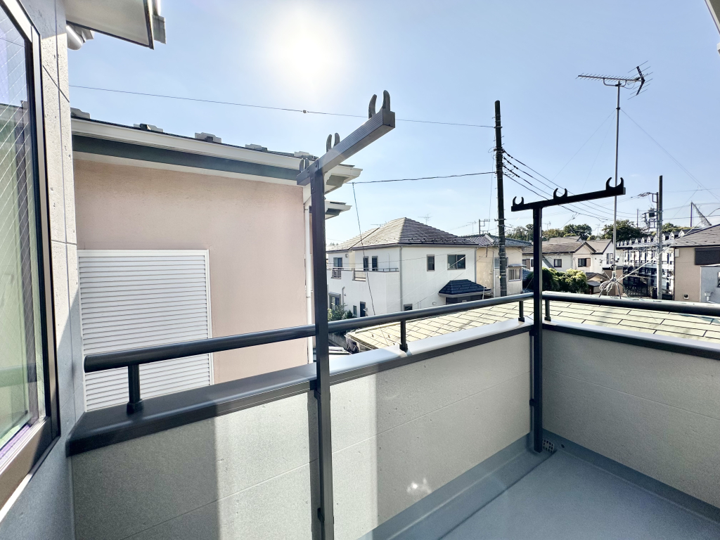 南側洋室ベランダ 