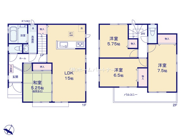 E号棟　３，２９０万円