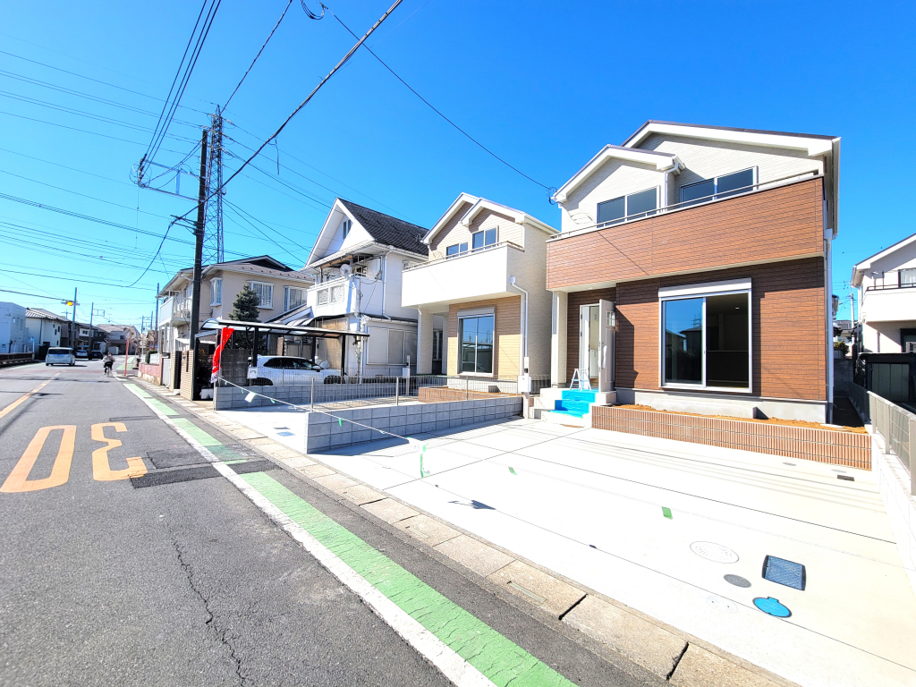 ☆マイホームの喜びを感じる陽当たりの良さ・開放感☆ 憧れのマイホームに相応しい美しく映える外観