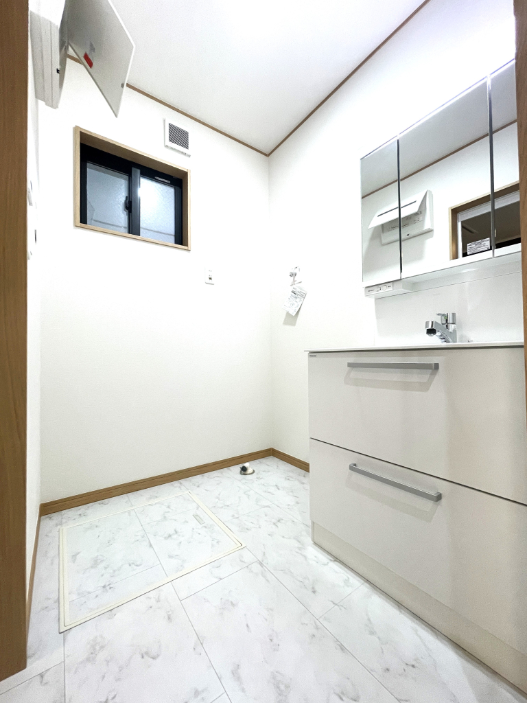 ☆快適なサニタリー空間☆ 1日における家族全員の使用頻度が多いから使いやすさにこだわりたい。