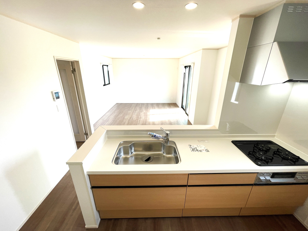 ☆カウンターキッチン　☆☆ 朝はご主人様と談笑する。カウンターキッチンだからこそ可能な日常