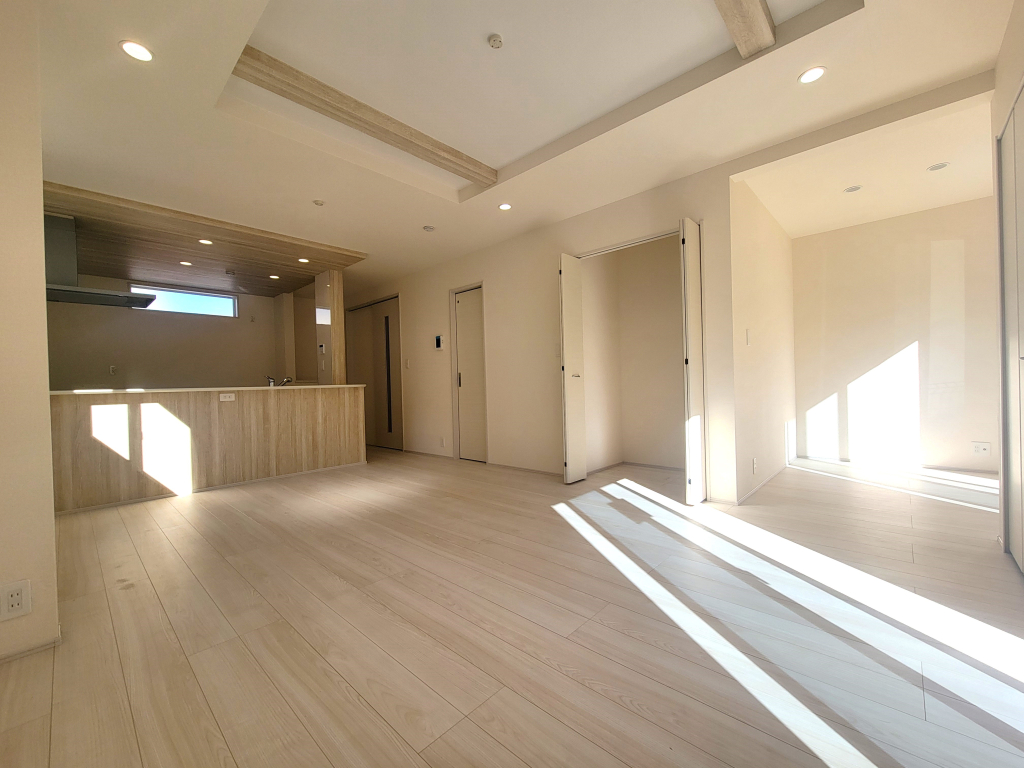 ☆大空間リビングは家族のオアシスへ☆ 毎日家族が笑顔で生活する空間であるリビング。