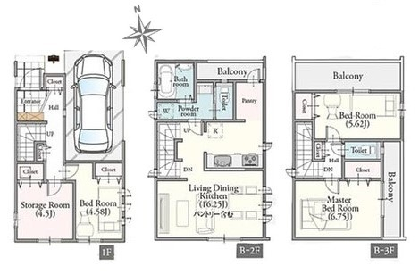 B号棟　５，６９０万円