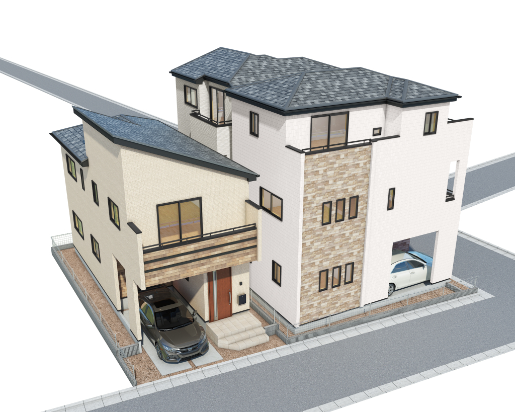 ☆マイホームの喜びを感じる陽当たりの良さ・開放感☆ 憧れのマイホームに相応しい美しく映える外観