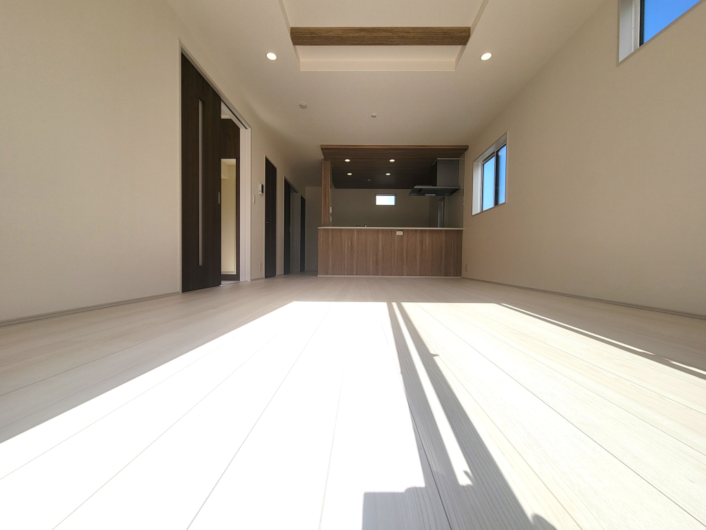 ☆大空間リビングは家族のオアシスへ☆ 毎日家族が笑顔で生活する空間であるリビング。