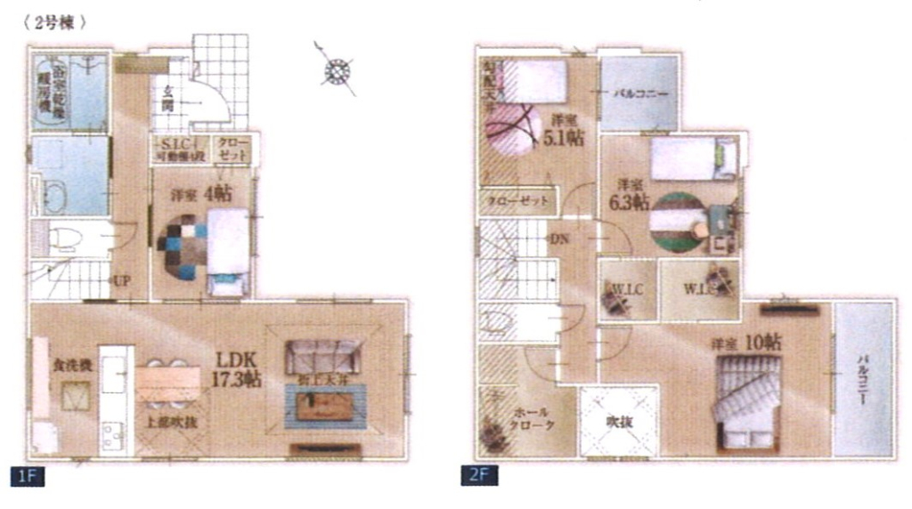 ２号棟　３，４９９万円