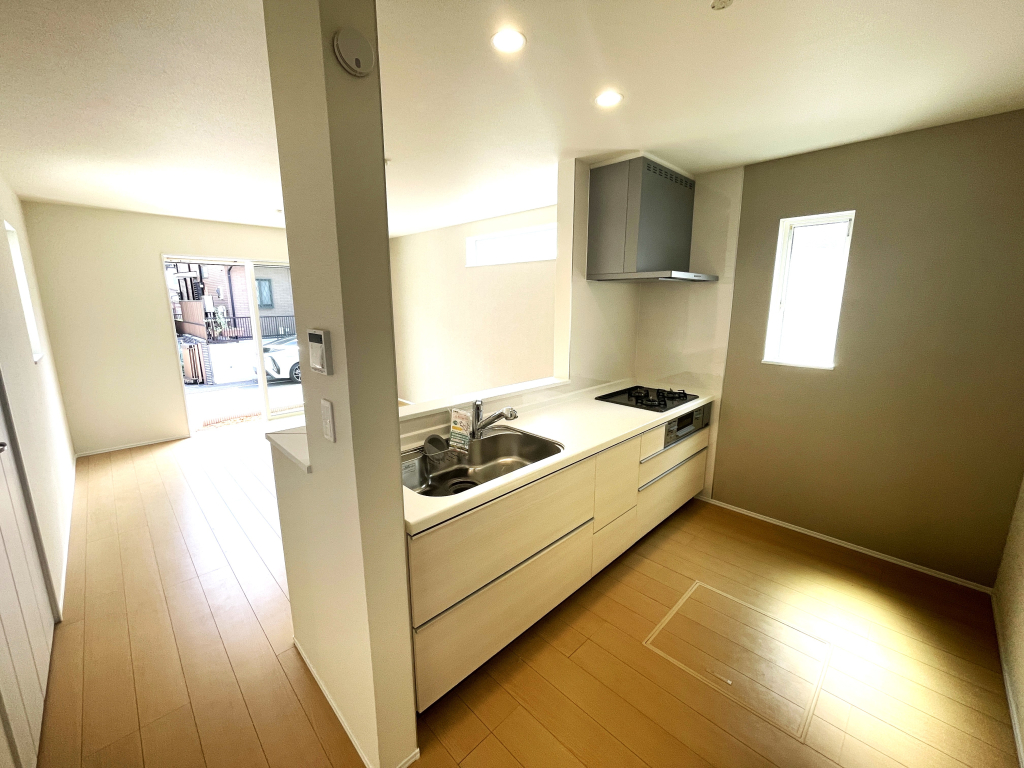 ☆カウンターキッチン　☆☆ 朝はご主人様と談笑する。カウンターキッチンだからこそ可能な日常