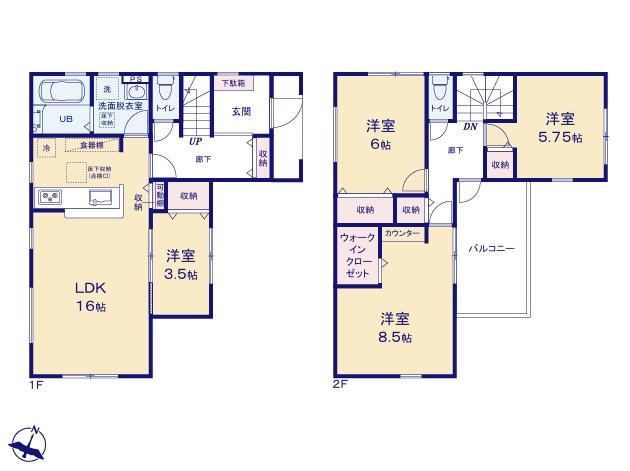 ２号棟　４，０８０万円