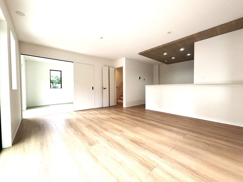 ☆大空間リビングは家族のオアシスへ☆ 毎日家族が笑顔で生活する空間であるリビング。